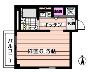 Ｉフラッツの物件間取画像